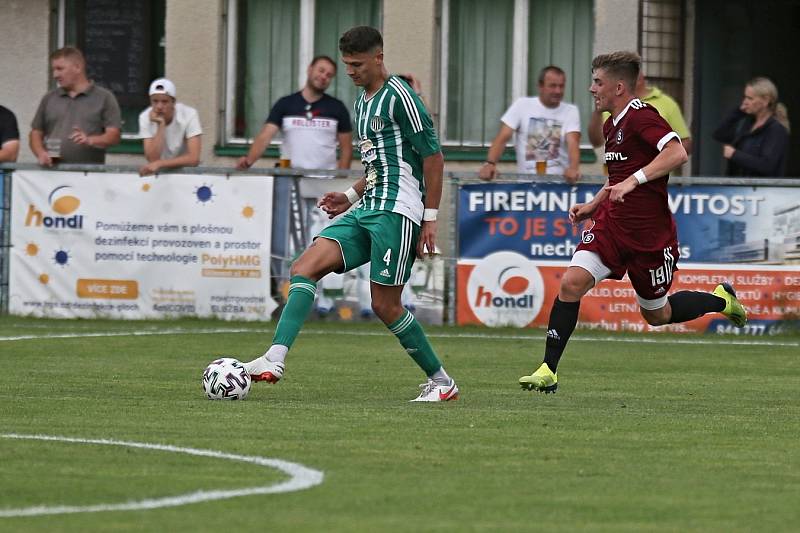 Sokol Hostouň - Sparta Praha U19 2:2, přátelské přípravné utkání 21.7. 2021