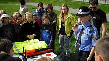 Žáci Základní školy v Brjanské ulici v Kladně ve středu prožili Den s městskou policií Kladno.