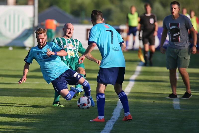 Sokol Hostouň - Motorlet Praha 0:2, FORTUNA:ČFL, 11. 8. 2019