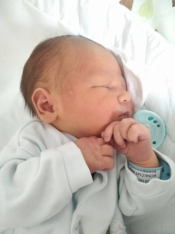 Filip Konečný, 3.3. 2023, 51 cm, 3720 g, Třemošnice