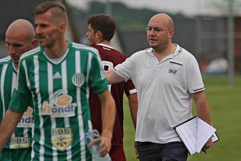 Sokol Hostouň - Sparta Praha U19 2:2, přátelské přípravné utkání 21.7. 2021