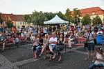 Hudba na náměstí ve Slaném - Music on the Square, první koncert slánské kapely Kujooni v sezoně 2016