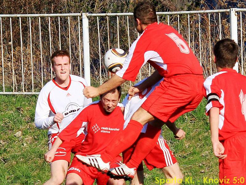 Sparta Kladno - Knovíz 5:0 (2:0), OP - 17. 4. 2010