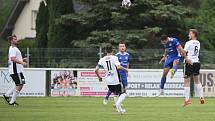 TJ SK Hřebeč - TK Slovan Lysá nad Labem 4:1 (3:0), KP 4. 6. 2022