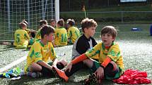 Meziokresní turnaj fotbalových výběrů U11 a U12 v Kladně-Švermově se zúčastnily týmy Kladno, Rakovník, Beroun a Mělník.