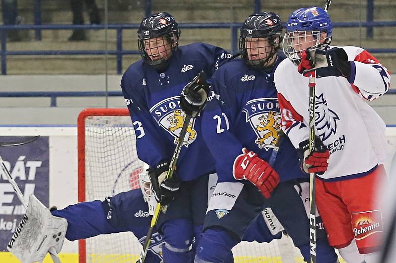 Česká republika - Finsko 3:2 sn, příprava U17 - 30. 12. 2018 Čez Stadion Kladno