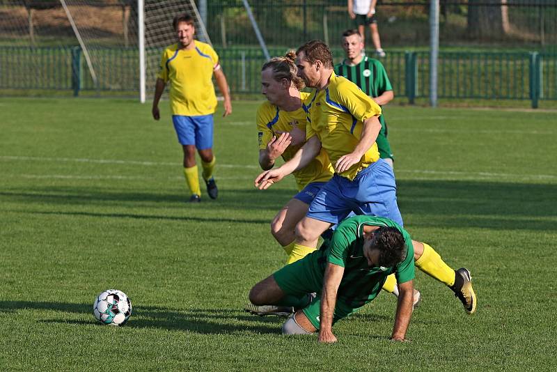 SK KROČEHLAVY, z.s. - Novoměstský Kladno z.s. 1:2 (0:1), OP,  4. 9. 2021