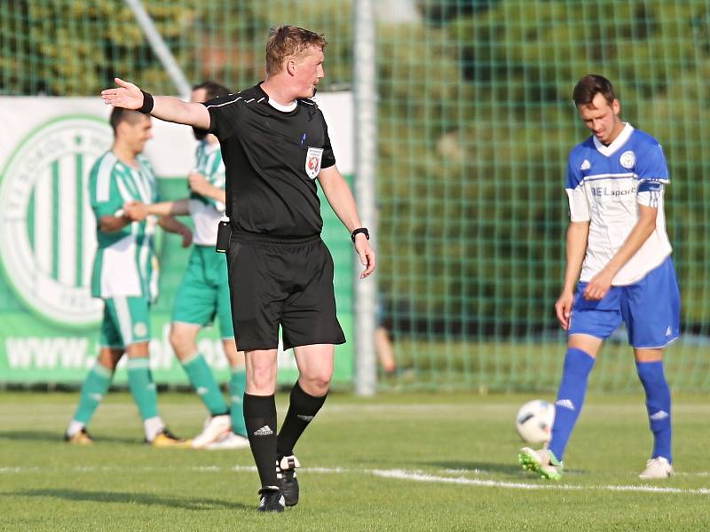 Sokol Hostouň - Slovan Velvary 3:0, Divize B, 3. 6. 2018