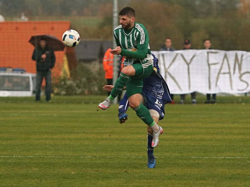 Sokol Hostouň - SK Kladno 1:3, Divize B, 8. 10. 2017