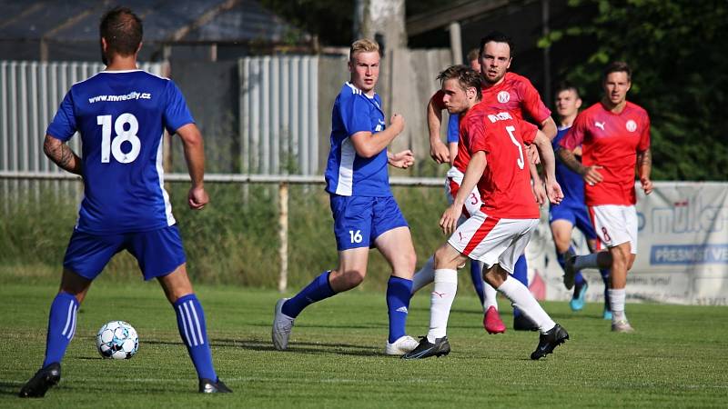 AFK Tuchlovice - TK Slovan Lysá nad Labem 2:1 (2:1), KP 18. 6. 2022