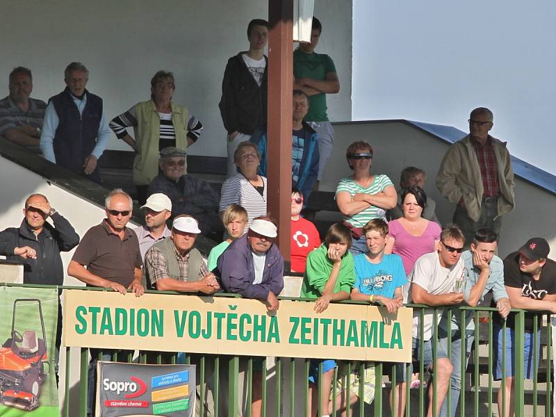 Rakovník vybojoval v Hostouni výhru i postup / Sokol Hostouň - SK Rakovník 1:2, I.A. tř. sk. A, 1.6.2014