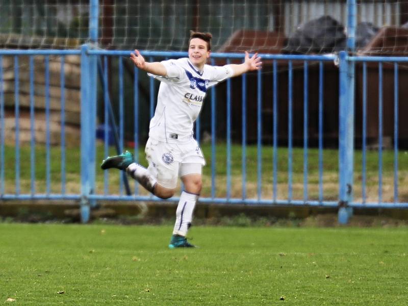 SK KLADNO - METEOR PRAHA 3:1, Divize B, 28. 10. 2017