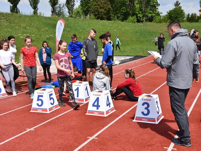 Krajské kolo sazka olympijského víceboje se konalo ve Slaném.