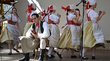 Středočeský folklorní festival Tuchlovická pouť se konal počtyřiadvacáté.