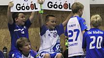 Kladno i před dobrý výkon nadějné vedení neudrželo. // FBC Kladno - FBC BRZDY CZ Česká Lípa 3:4, 1. liga florbalu  2014-5, 20.9.2014