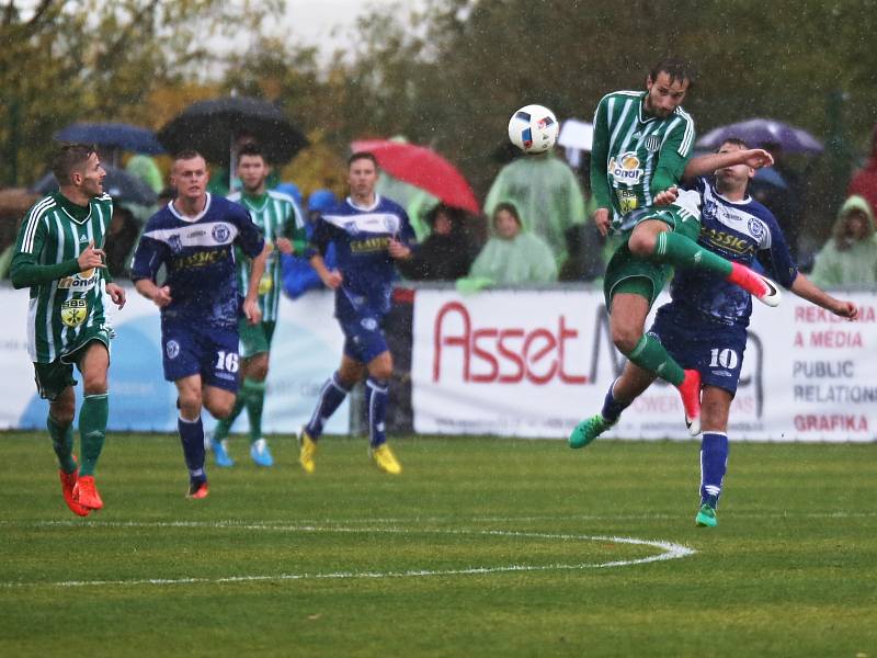 Sokol Hostouň - SK Kladno 1:3, Divize B, 8. 10. 2017