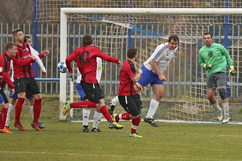 SK Velké Přítočno - Baník Švermov 6:3 (6:3), OP Kladno, 3. 11. 2018