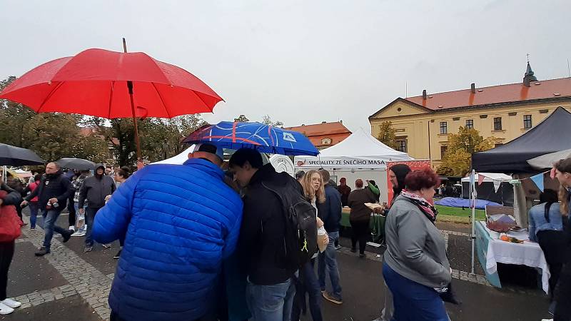 Masarykovo náměstí ve Slaném provoněl 4. ročník Food festivalu s podtitulem Slaný na talíři.
