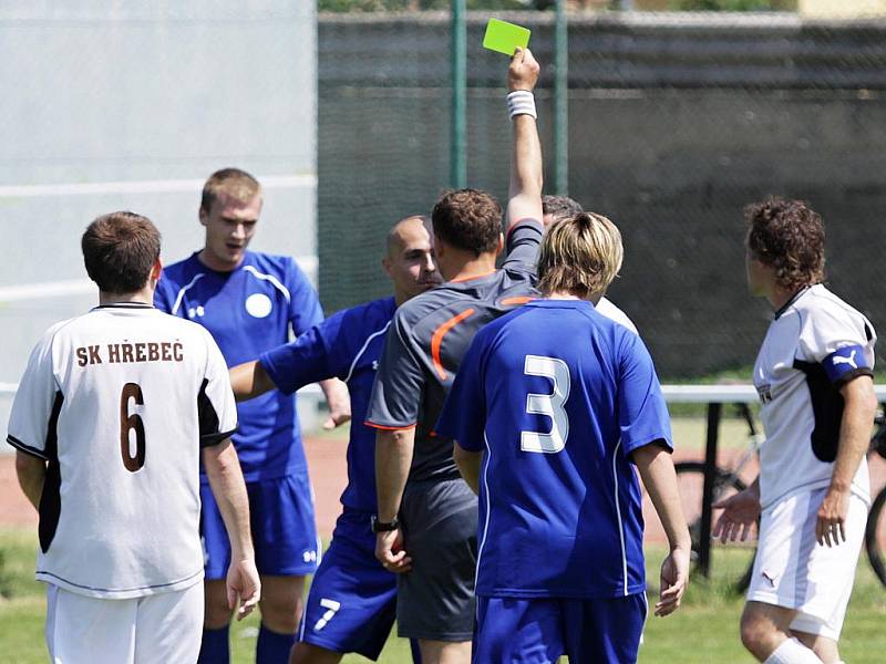 SK Hřebeč - Čechie Velká Dobrá 3:1 , utkání I.A. tř., 2010/11, hráno 4.6.2011