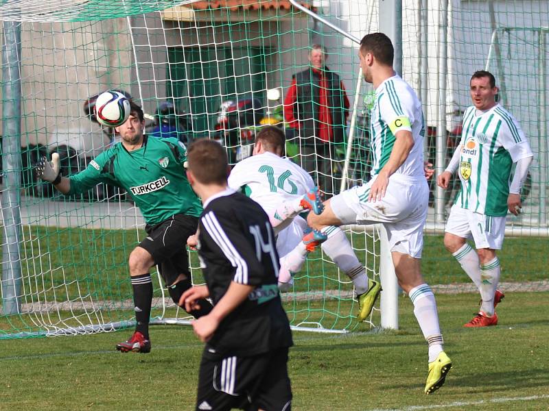 Sokol Hostouň - MFK Dobříš 3:1 (2:1), A1A Ondrášovka KP, 27. 3. 2016