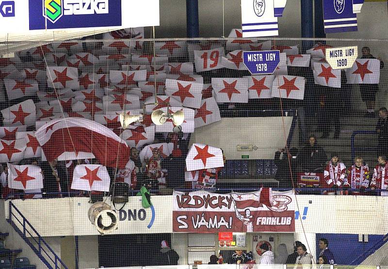 Rytíři Kladno - HC Slavia Praha, čtvrtfinále play-off  ELH 2012-13, třetí utkání, 14.3.13