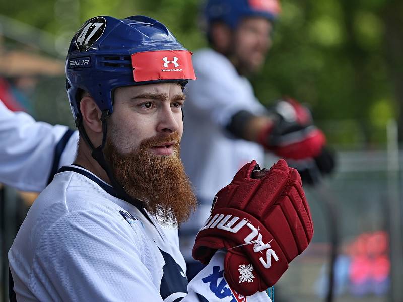 Alpiq Kladno – HBC Autosklo  H.A.K. Pardubice 1:2 p, Autosklo H.A.K. Cup 30. 5. 2020, Dominik Barnošák