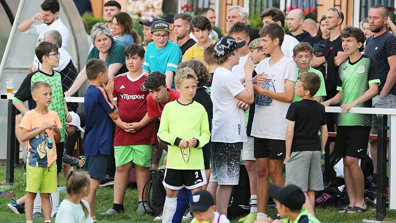 SK Hřebeč - Spartak Průhonice 2:0, finále Poháru SKFS, 8. 6. 2022