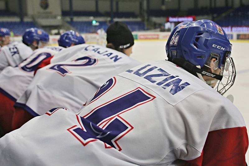 Česká republika - Finsko 3:2 sn, příprava U17 - 30. 12. 2018 Čez Stadion Kladno