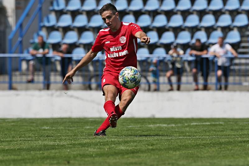 SK Kladno - FK Králův Dvůr 2:0, přátelské přípravné utkání 24.7. 2021