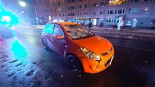 Nehoda se stala ve Vodárenské ulici ve čtvrtek 30. listopadu.