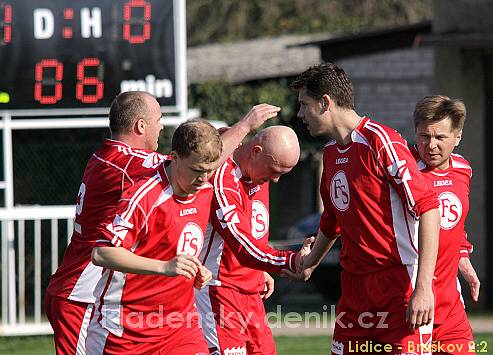 Lidice - Braškov 2:2, I.B. tř., 11.4.2009