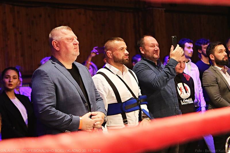 Galavečer profesionálního boxu BOXING LIVE / Kladno 30. 11. 2019