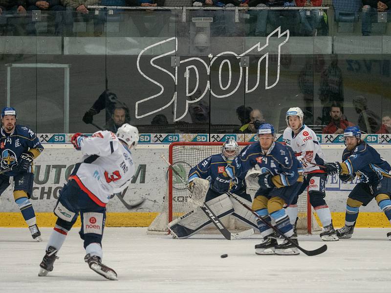 Kladno porazilo Piráty 2:1 dvěma góly z hokejky Jaromíra Jágra.