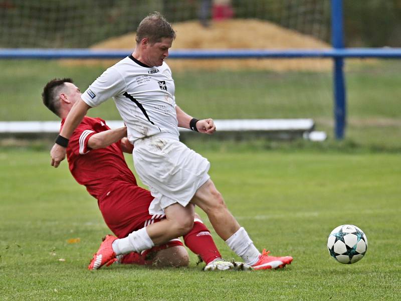 Baník Libušín - SK Hřebeč  2:3pk, KP, 23. 9. 2018