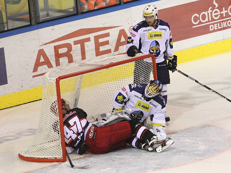 Rytíři Kladno - Mountfield Hradec Králové, 5. kolo ELH 2013-14, 24.9.13