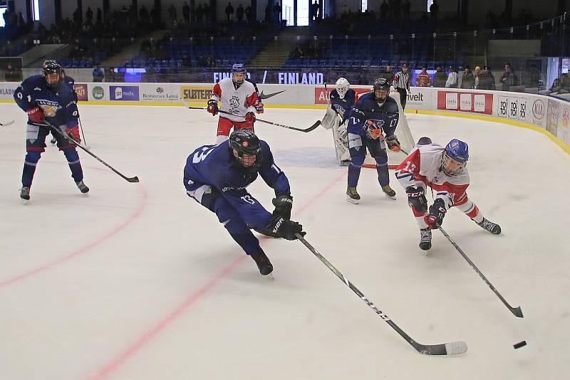 Česká republika - Finsko 3:2 sn, příprava U17 - 30. 12. 2018 Čez Stadion Kladno