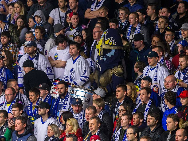 Kladno - Jihlava, čtvrtý zápas play off, hosté vítězí v prodloužení.