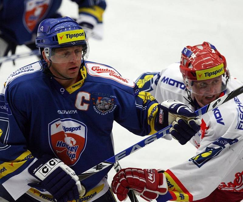 České Budějovice - Kladno 2:2, Kladeňáci, co byli vidět: Pavel Patera a Ivan Huml.