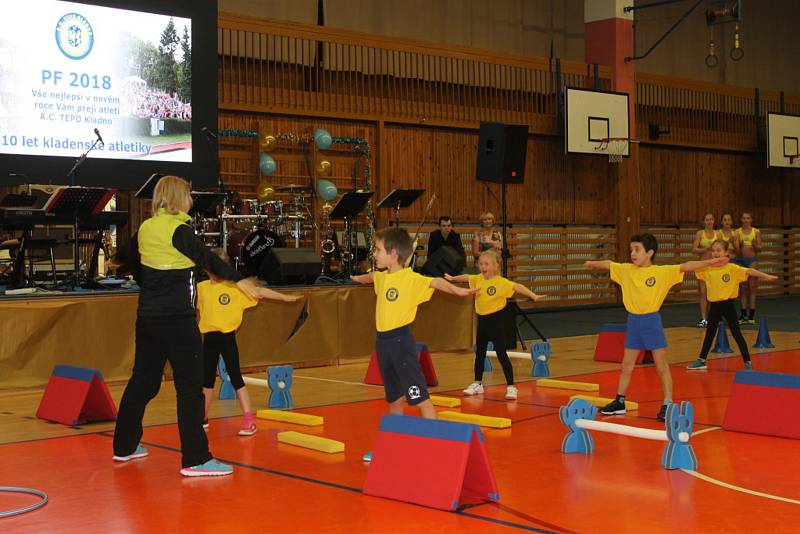 Oslava 110 let kladenské atletiky ve Sportovní hale Kladno.