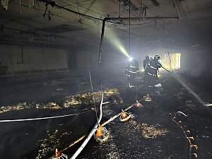 V Lánech hasiči zachránili 300 kachen.