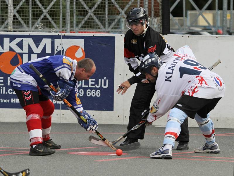 Kladno - Ústí n. L. 4:3 sn, finále // Turnaj veteránů - Kladno, 23.-24. 8. 2014