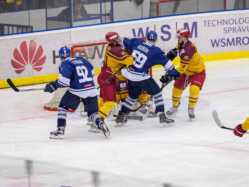 Kladno - Jihlava 3:2 po prodloužení.