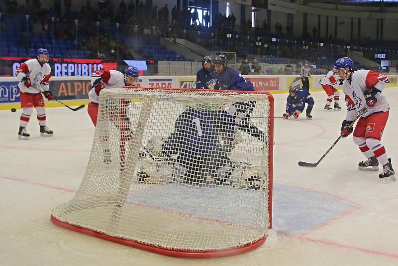 Česká republika - Finsko 3:2 sn, příprava U17 - 30. 12. 2018 Čez Stadion Kladno