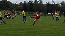 Mistrovské fotbalové utkání v sobotu na stadionu FC Čechie Velká Dobrá. Čtvrté kolo fotbalové soutěže na hřišti FC Čechie Velká Dobrá. Prodiet I. B třída sk. A - TJ Sokol Mšec. Sobota 16. září 2017, výkop v 17 hodin. 