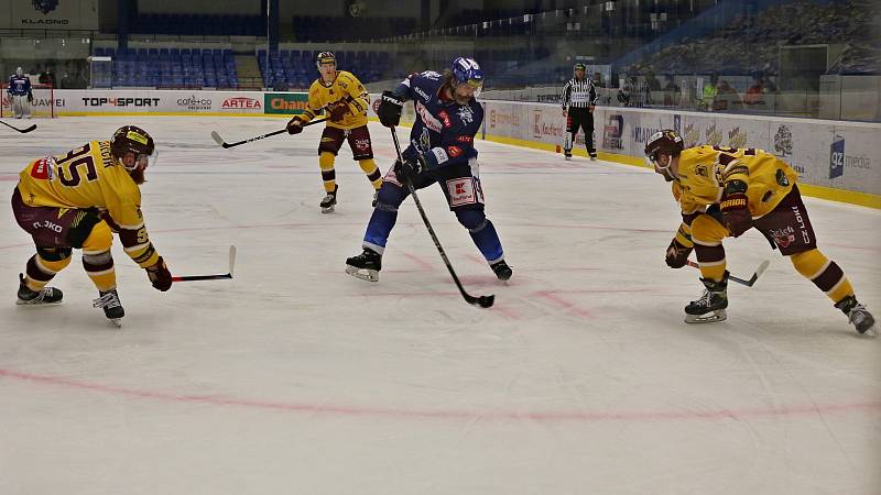 Rytíři Kladno - HC Dukla Jihlava 1:2, Finále play off Chance ligy, 25. 4. 2021