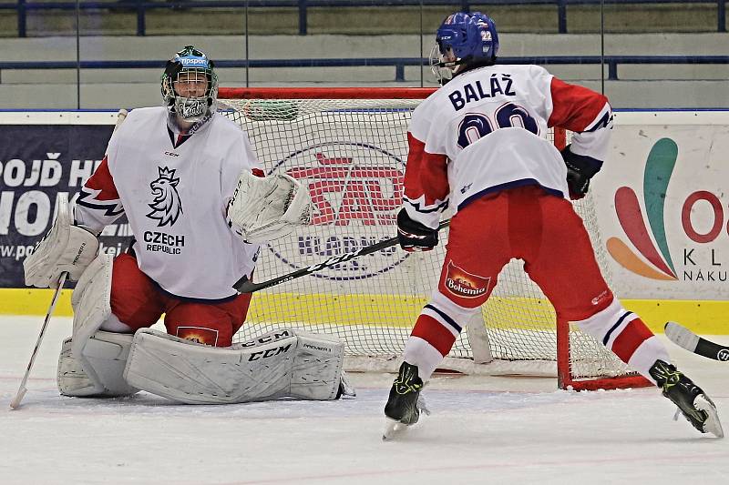 Česká republika - Finsko 3:2 sn, příprava U17 - 30. 12. 2018 Čez Stadion Kladno