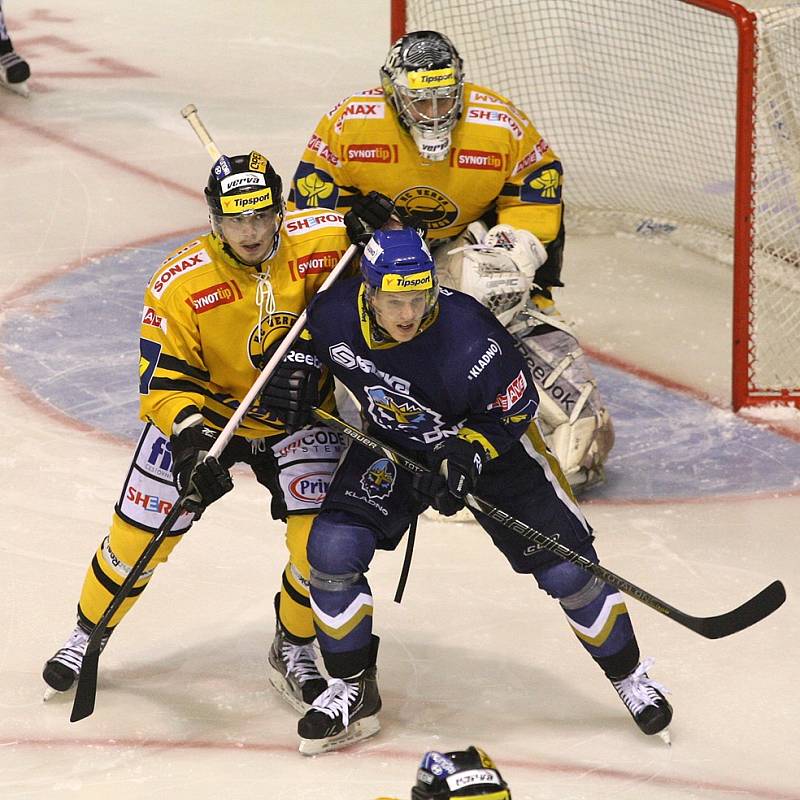 Rytíři Kladno - HC VERVA Litvínov, 38. kolo ELH 2012-13, 8.1.13