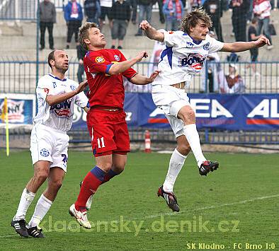 SK Kladno - FC Brno 1:0 (0:0), 22.k. Gambrinus liga 2008/9, hráno 4.4.2009