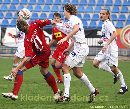 SK Kladno - FC Brno 1:0 (0:0), 22.k. Gambrinus liga 2008/9, hráno 4.4.2009