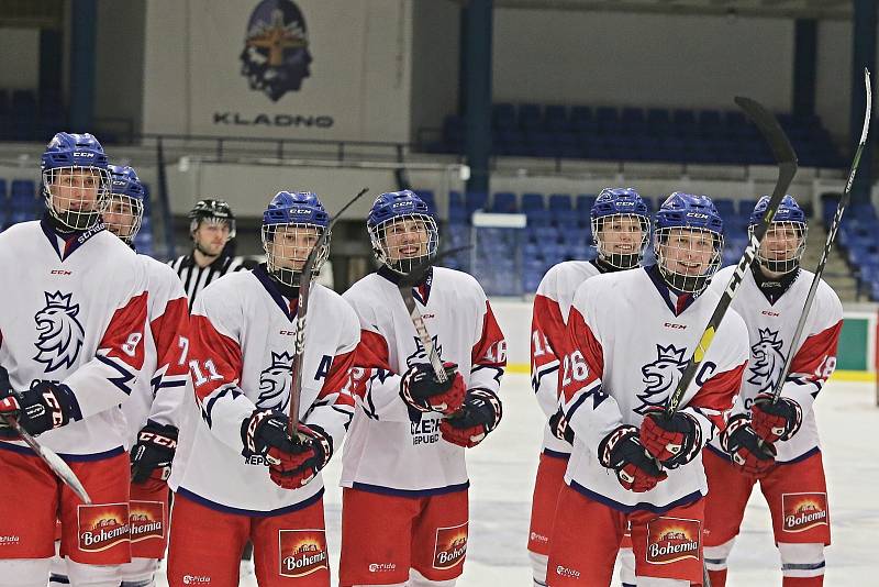 Česká republika - Finsko 3:2 sn, příprava U17 - 30. 12. 2018 Čez Stadion Kladno